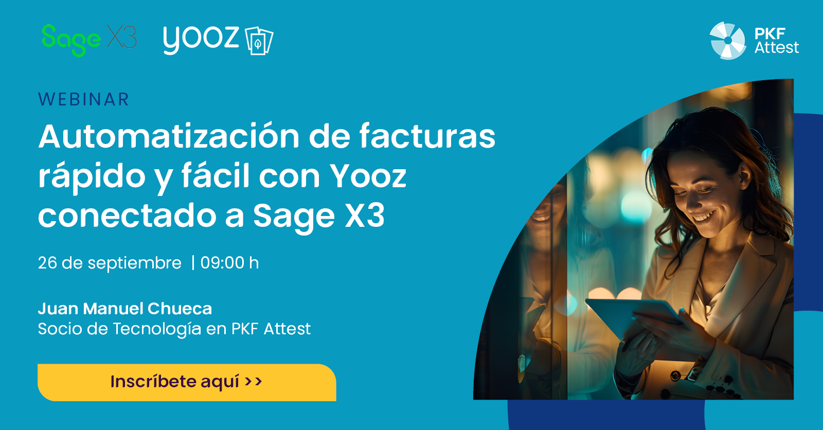 Automatiza facturas con Yooz y Sage X3